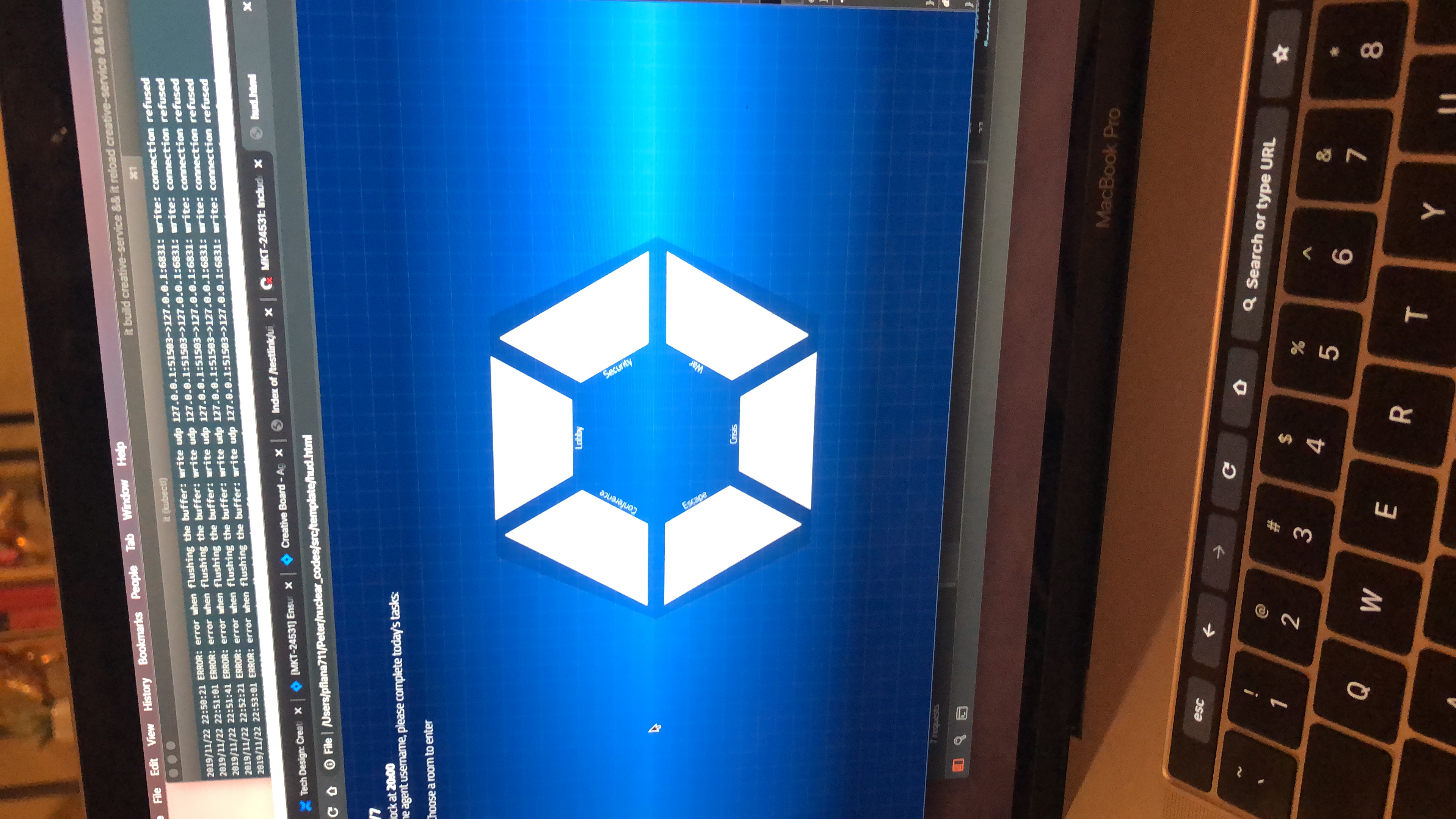 Test Game Start Screen